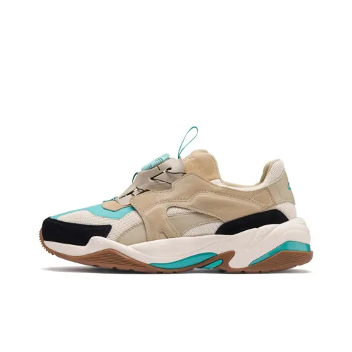PUMA Thunder Low Топ Casual Унисекс Хаки Серый Цвет