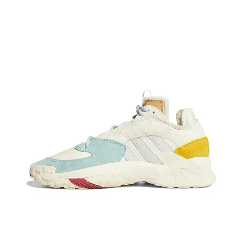 Adidas Originals Streetball Slip Резистентный к истиранию Дышащий Низкий Топ Повседневный Унисекс Экрю