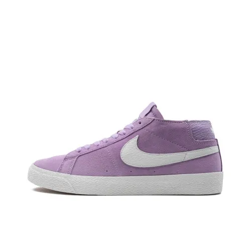 Nike Blazer SB Zoom Blazer Chukka Покрытие Низкий Топ Скейтборд Кроссовки Унисекс Фиолетовый