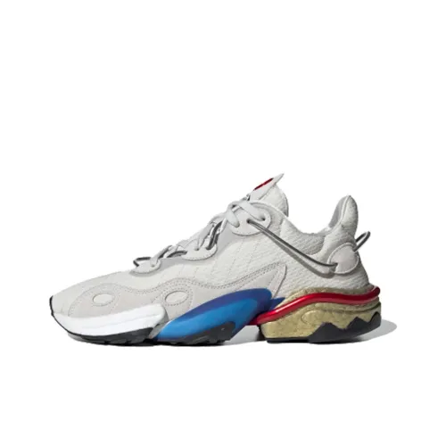 Adidas Originals Torsion X Non Slip Легкий Низкий Топ Casual Унисекс Серый Синий Золотой