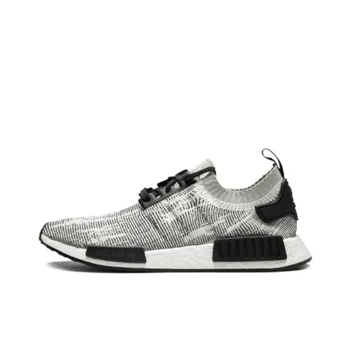Adidas Originals NMD_R1 Нижняя юбка Резистентная Устойчивая к истиранию Легкий Низкий Топ Casual Унисекс Черный Серый