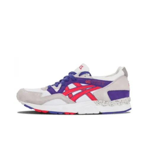 Asics Gel Lyte 5 Low Топ Casual Мужской Белый Красный Синий