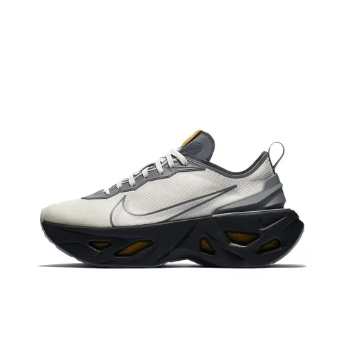 Nike ZoomX Vista Grind GREY Slip Resistant Abrasion Resistant Low Top Casual Women's Gray White Найк ZoomX Vista Grind GREY Противоскользящий Устойчивый к истиранию Низкий Топ Повседневный Женский Серый Белый