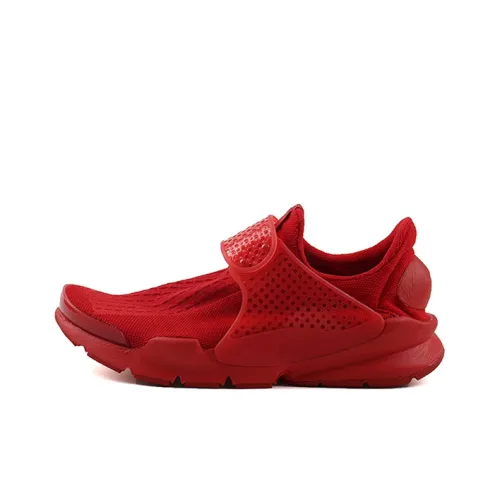 Nike Sock Dart Амортизация Поддержка Низкий Топ Повседневный Мужской Университетский Красный