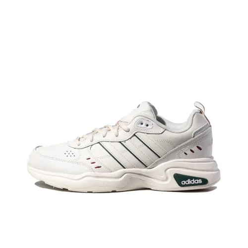 Adidas Neo Strutter Slip Resistant Abrasion Resistant Низкий Топ Casual Мужской Белый Зеленый