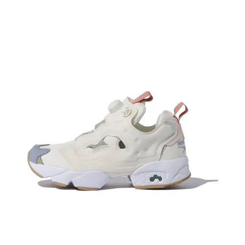 Reebok Амортизация Износостойкий Низкий Топ Повседневная Обувь Женская Экрю