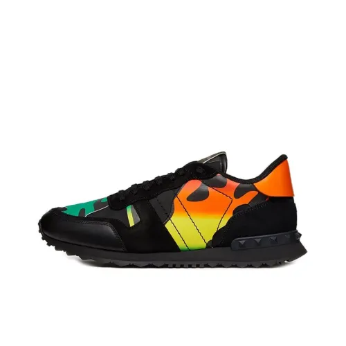 Valentino Rockrunner Многоцветный Камуфляж Низкий Топ Повседневная Обувь Мужская Многоцветный Камуфляж