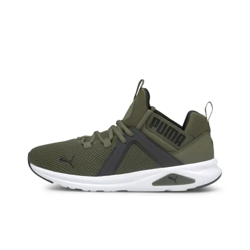 PUMA Enzo 2 Low Топ Повседневная обувь Мужская Армейский зеленый