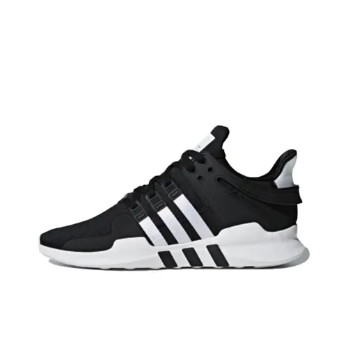 Adidas Originals EQT Support ADV Поддержка ADV Низ Резистентный Низ Топ Кэжуал Унисекс Черный