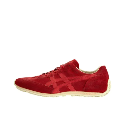 Onitsuka Tiger Edr 78 Slip-resistant Abrasion-resistant Low Top Casual Shoes Men's Red Onitsuka Tiger Edr 78 Противоскользящий Устойчивый к истиранию Низкий Топ Повседневная Обувь Мужская Красная