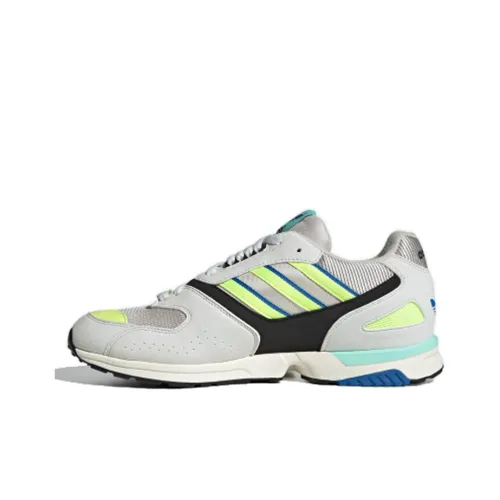 Adidas Originals ZX 4000 Non Slip Легкий Низкий Топ Casual Унисекс Желтый Зеленый