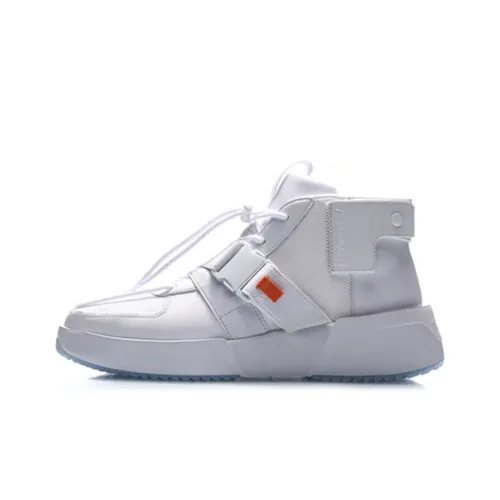 Подкладка Counterflow Contrarian Slip-resistant Abrasion-resistant Breathable Low-top Casual Shoes Men's White