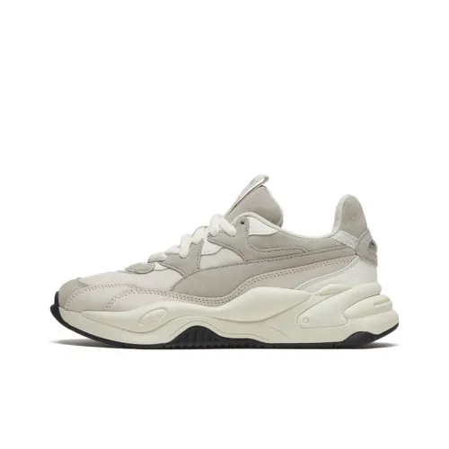 Liu WEN X PUMA RS 2K Liu WEN Коллаборация Низкий Топ Повседневный Женский Экрю