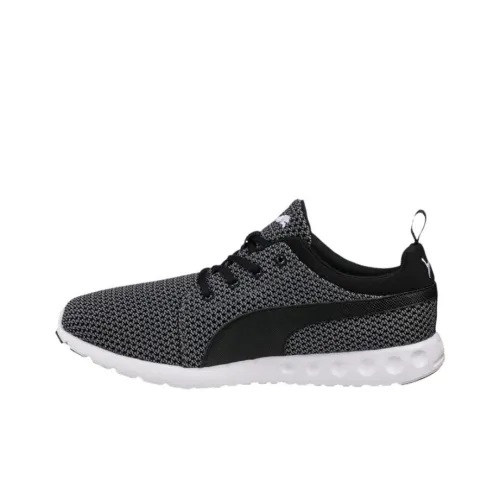 PUMA Carson Аbrasion Resistant Support Low Top Повседневная обувь Мужская Черный Серый