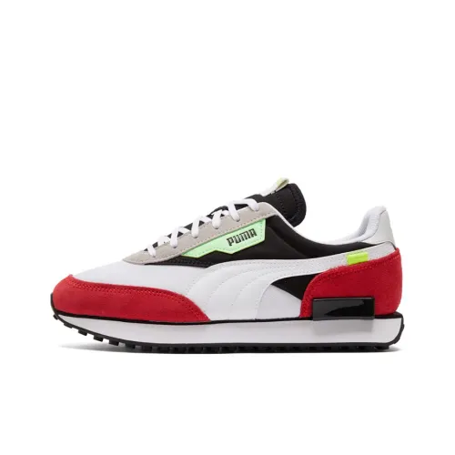 PUMA Future Rider Ретро Низкий Топ Повседневная Обувь Унисекс Белый Красный Зеленый