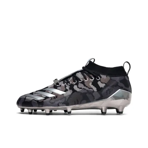 Adidas Adizero IC IN Амортизаторы Shock Absorbers Противоскользящие Устойчивые к истиранию Футбольные бутсы Унисекс Черный