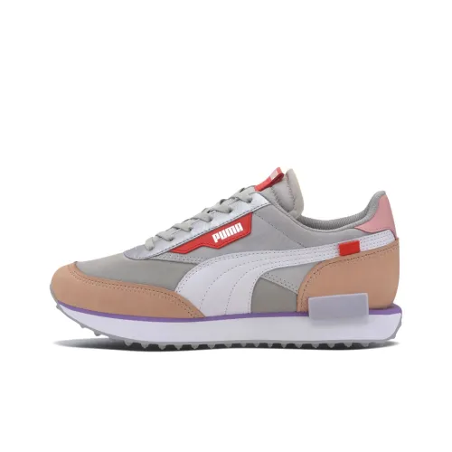 PUMA Future Rider Low Топ Casual Женский Серый Розовый