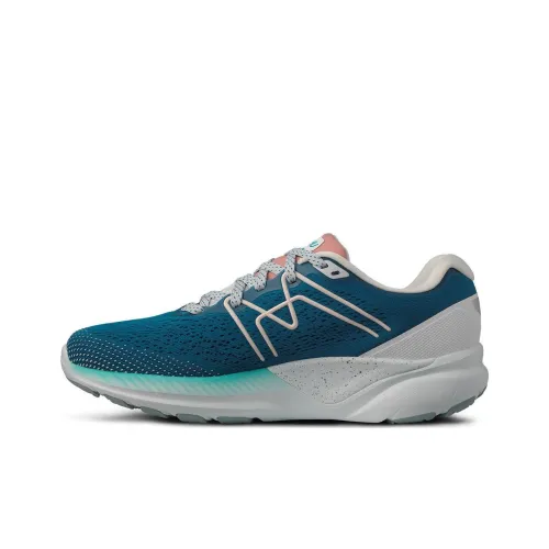 KARHU Fusion 3,5 'Baltic Sea' Противоскользящие устойчивые к истиранию низкий топ беговые кроссовки унисекс синий и серебристый