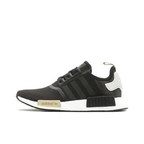 Adidas Originals NMD_R1 Нескользящий Легкий Низкий Топ Повседневная Обувь Женская Черная