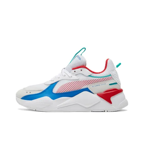 PUMA RS X Toys Низкий Топ Повседневный Унисекс Белый Красный Синий