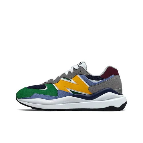 New Balance NB 5740 Low Топ Casual Унисекс Серый Зеленый Желтый