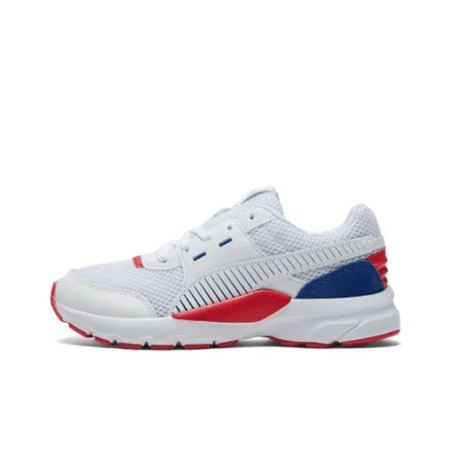 PUMA Future Runner Premium Low Top Casual Unisex Red White