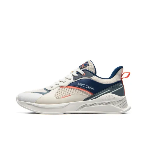 361° Противоскользящий Устойчивый к истиранию Дышащий Низкий Топ Спортивная Повседневная Обувь Мужская Кремовый