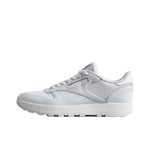 Maison Margiela x Reebok Classic Leather Tabi Амортизация Низкий Топ Повседневная Обувь Унисекс Белый