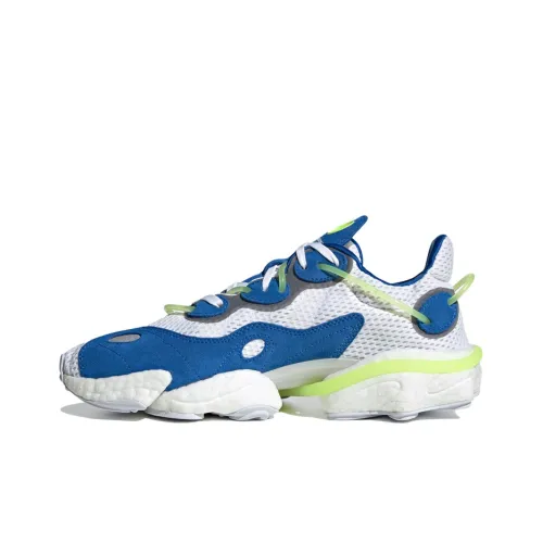 Adidas Originals Torsion Резиновые амортизаторы Низкий топ Повседневный Унисекс Белый Синий Зеленый