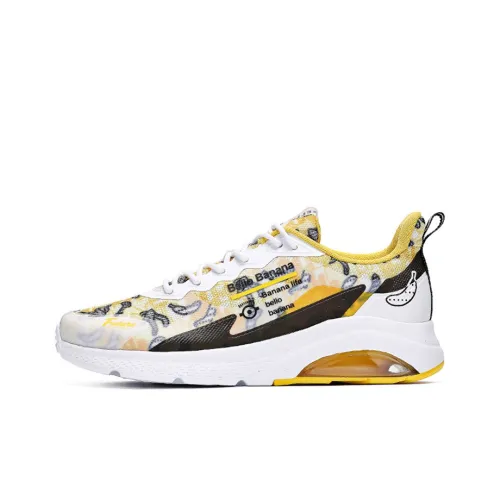 361° Minions Collaboration Collection Нескользящий Легкий Низкий Топ Повседневная Обувь Женская