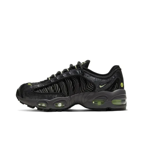 Nike Air Max Tailwind Low Топ Повседневная обувь Женская Черный Warrior