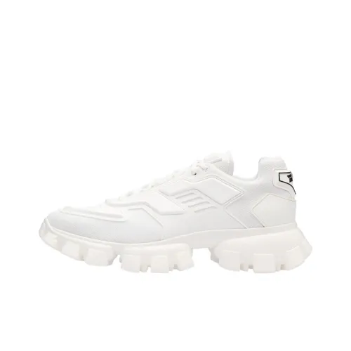 PRADA Cloudbust Thunder Low Топ Повседневная обувь Мужская Белая