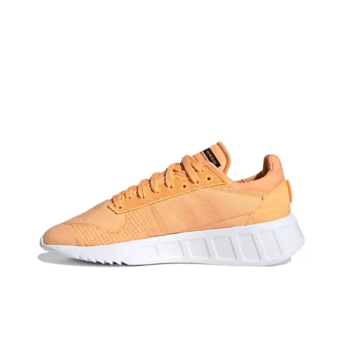 Adidas Originals Geodiver Primeblue Дышащий Низкий Топ Повседневная Обувь Женская Оранжевый Белый