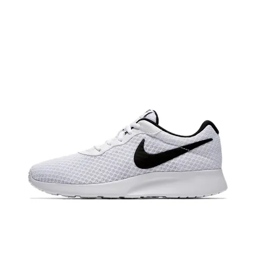 Nike Tanjun Low Топ Кэжуал Женские Белый Черный