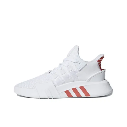 Adidas Originals Eqt Bask Adv Амортизаторы Slip-resistant MID Повседневная обувь Унисекс Красный Белый
