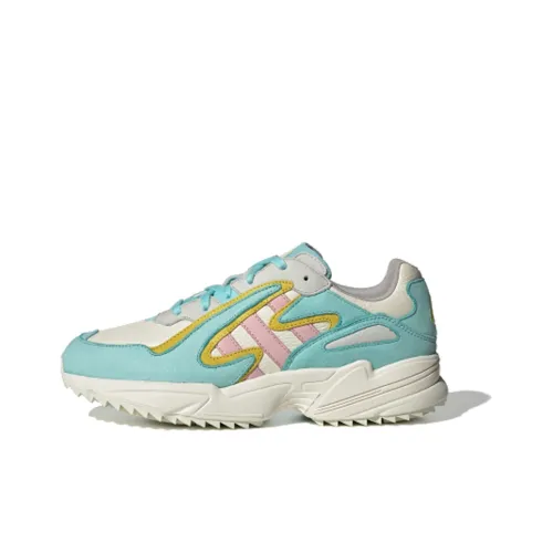 Adidas Originals YUNG 96 Амортизация Износостойкий Низкий Топ Casual Унисекс Морской Синий