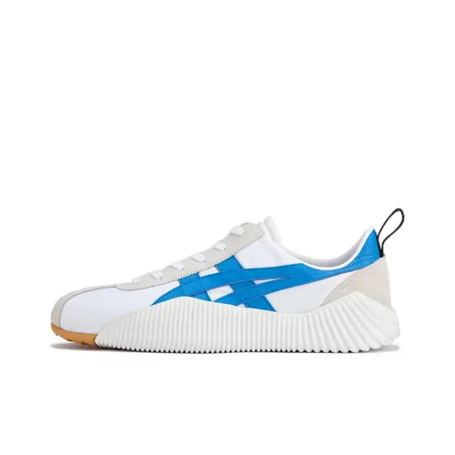 Onitsuka Tiger Acromount MT Шокабойеры Противоскользящие Устойчивые к истиранию Низкий Топ Повседневный Унисекс Синий Белый