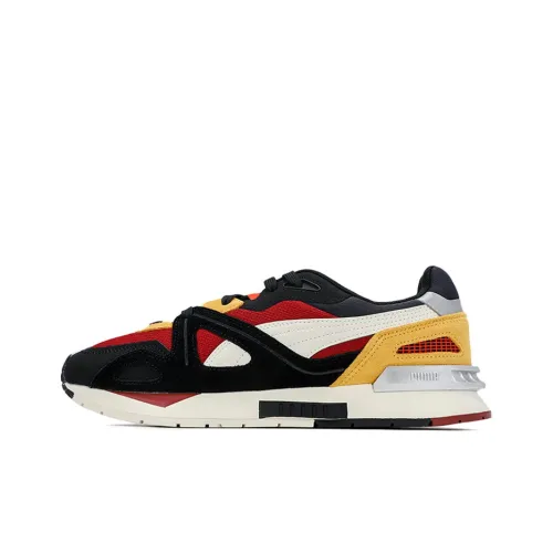 PUMA Mirage Mox Suede Амортизация Устойчивый к истиранию Дышащий Низкий Топ Casual Унисекс Черный Красный Белый