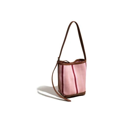 MISS MUSI Canvas Bag Shoulder Bag Medium Women's Pink Black White Coffee