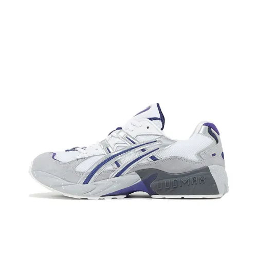 Asics Gel Kayano 5 Low Топ Casual Мужской Серый Фиолетовый