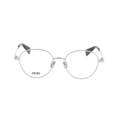 KENZO Оправы для очков Унисекс Серебряные Полная оправа