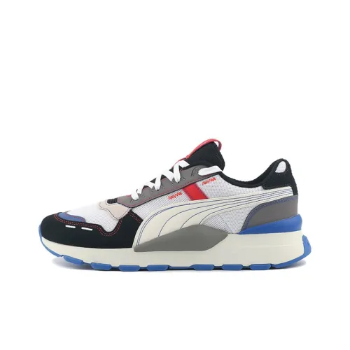 PUMA RS 2,0 Panorama Low Топ Повседневная обувь Унисекс Черный Белый Синий