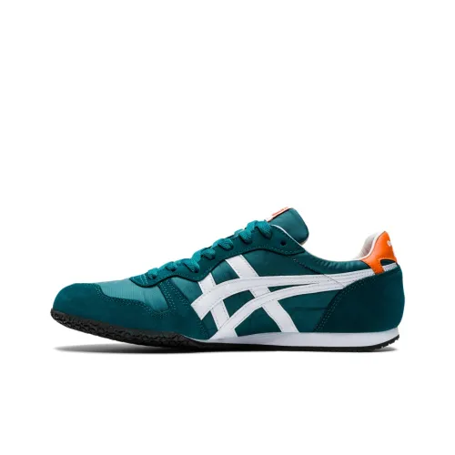 Onitsuka Tiger Serrano Амортизация Противоскользящий Устойчивый к истиранию Легкий Дышащий Низкий Топ Повседневная Обувь