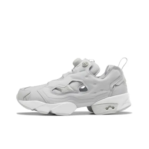 Reebok Instapump Fury Low Топ Casual Унисекс Серый Белый