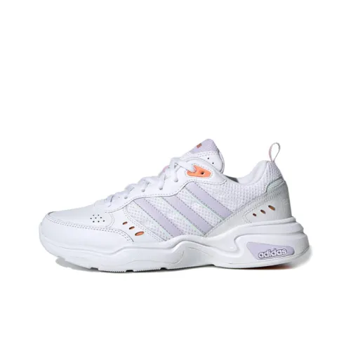 Adidas Neo Strutter Shock Absorbers Slip-resistant Low Top Casual Women's White Orange Purple