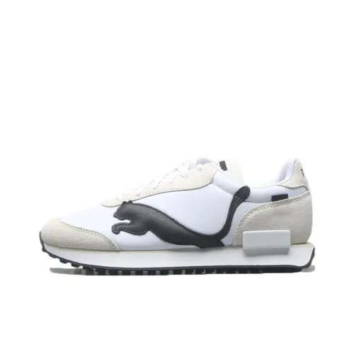 PUMA Future Rider Alert Low Топ Повседневная обувь Унисекс Бежевый Черный