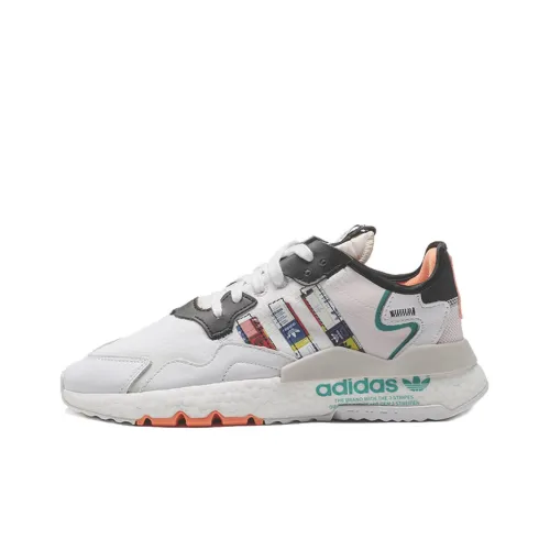 Adidas Originals Nite Jogger Амортизация Низкий Топ Повседневный Унисекс Light Янтарь