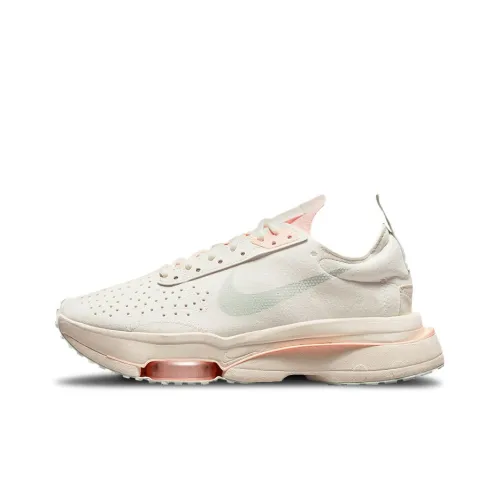 Nike Air Zoom Тип Low Топ Кэжуал Женские Белый Розовый Зеленый