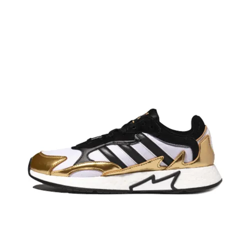 Adidas Originals TRESC RUN BR Нескользящий Легкий Низкий Топ Повседневный Унисекс Золотой