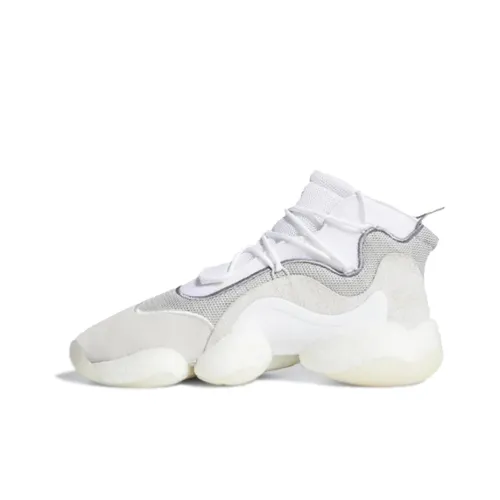 Adidas Originals Crazy BYW 1,0 Белый Черный Амортизаторы Slip-resistant High Top Повседневная обувь Мужская Белый
